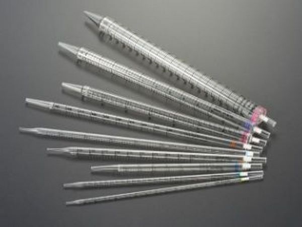 Пипетки серологические, 5 мл, PS, кодировка - синяя, стерильные, в индивид. упаковке, 200 шт/кор