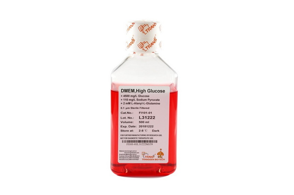 Среда DMEM с высоким содержанием глюкозы, High Glucose, 500 мл