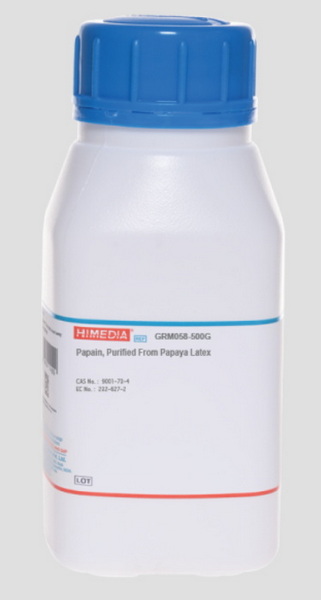 Папаин очищенный, CAS 9001-73-4, 500 г