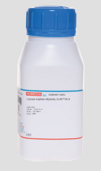Кальция сульфат 2-водный, Hi-AR/ACS, CAS 10101-41-4, 500 г