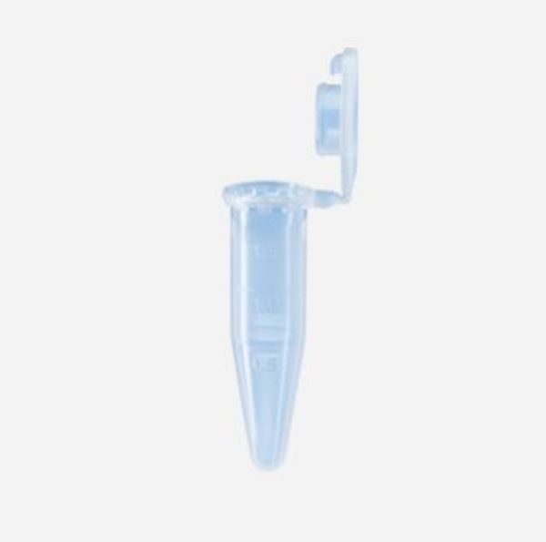 Микропробирки SafeSeal 1.5 мл, c прикреп. пробкой, бесцвет., РР, PCR RT, низ. связ. ДНК, 50 шт/упак