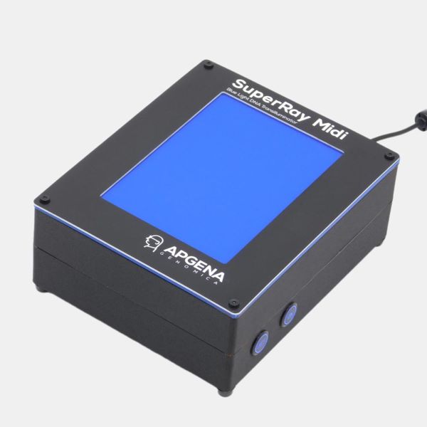 Гель-документирующая система SuperRay Midi, синий свет, длина волны 465±20 нм, 99 светодиодов