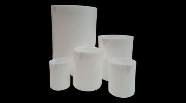 Стакан лабораторный, PTFE, низкой формы, с носиком, 500 мл