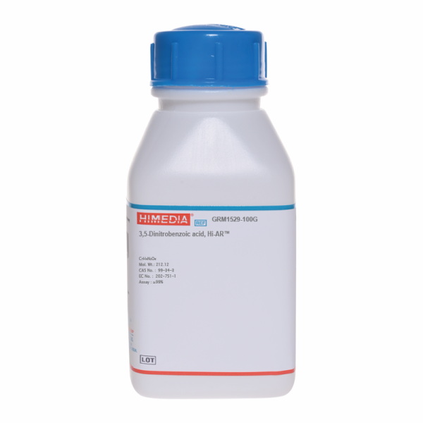 3.5-динитробензойная кислота, Hi-AR, CAS 99-34-3, 100 г