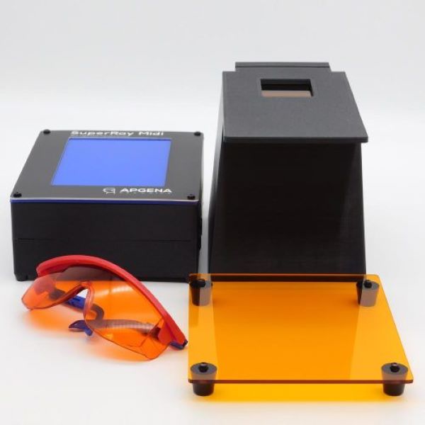 Гель-документирующая система SuperRay Midi, синий свет, длина волны 465±20 нм, 99 светодиодов