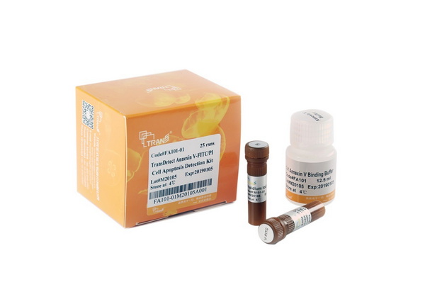 Набор определения апоптоза TransDetect Annexin V-FITC/PI Cell Apoptosis Detection Kit, 50 реакций