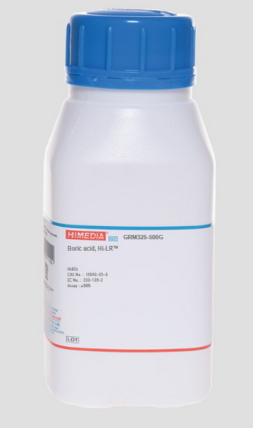 Борная кислота, Hi-LR, CAS 10043-35-3, 500 г