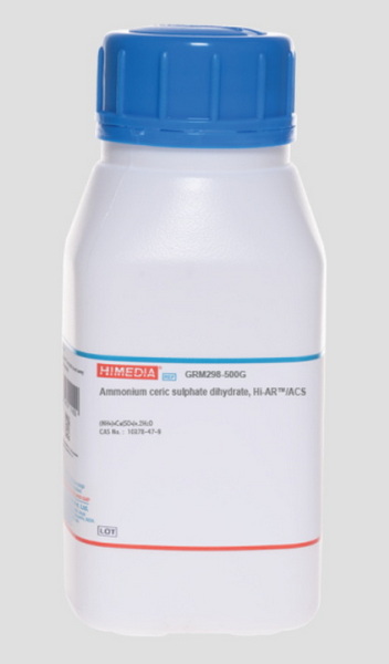 Аммония церия сульфат 2-водный, Hi-AR/ACS, CAS 10378-47-9, 500 г
