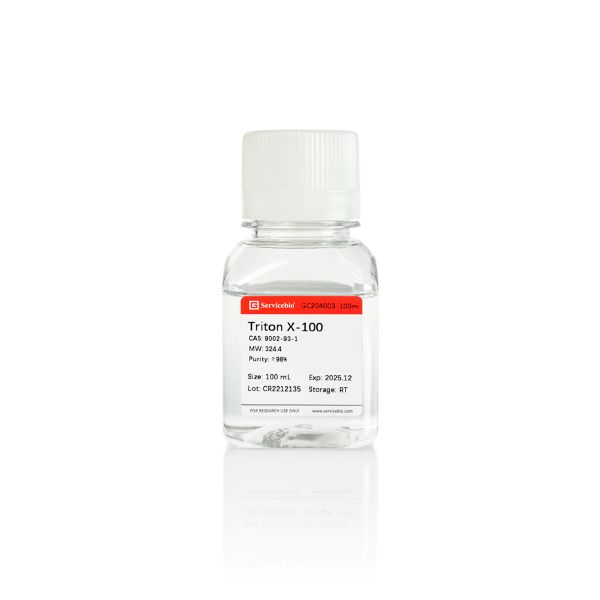 Тритон X-100 (Triton), ≥ 98%, CAS 9002-93-1, 100 мл
