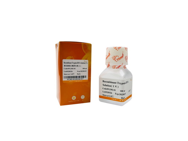 Раствор рекомбинантного трипсина Recombinant Trypsin-EDTA Solution, 1х, 500 мл