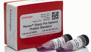 Маркеры молекулярной массы белков Novex Sharp, окрашенные, 3.5 - 260 кДа, 2 х 250 мкл