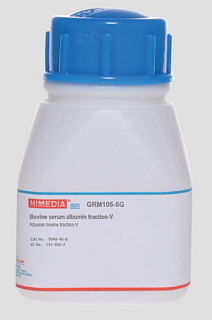 Альбумин бычий фракция-V, CAS 9048-46-8, 500 г