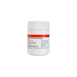 Среда культуральная DMEM, выс. сод. глюк., порошок, GlutaPlus, пируват натрия, без HEPES, 10 л