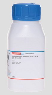 Натрия сульфат безводный, Hi-AR/ACS, CAS 7757-82-6, 10-60 меш, 500 г