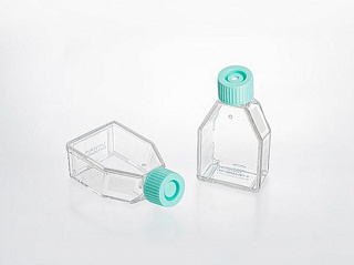 Флакон культуральный, 12.5 см2, 25 мл, вент. крышка, Non-treated, стерил., 10 шт/упак