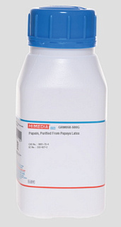Папаин очищенный, CAS 9001-73-4, 500 г