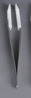 Пинцет лабораторный с наконечниками из тефлона (PTFE), длина 186 мм, ширина 22 мм